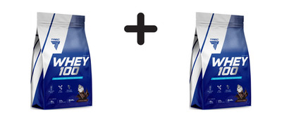 2 x Trec Nutrition Whey 100 (900g) Chocolate (38,86 EUR/kg)