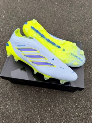 Adidas Predator Elite Laceless FG 'Ice Cold' Crystal Blue UK 10 Fußballschuhe 