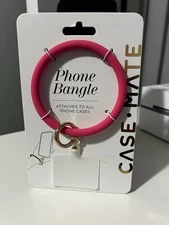 Case-Mate Phone Bangle Holder Accessory Hot Pink – Hands-Free Carry