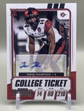 2021 Contenders Draft Picks Tariq Thompson Rookie Auto - San Diego State Aztecs