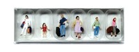Preiser 10784 Reisende Spur H0 1:87
