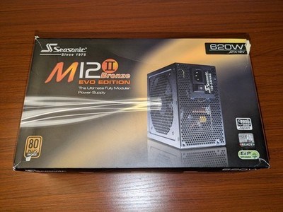Sea Sonic M12II-620 Bronze EVO Edition 620W ATX Fully Modular 80 PLUS Bronze PSU