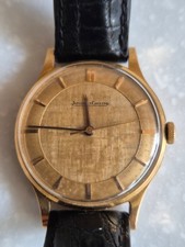 Jaeger LeCoultre Rose Gold Manual Wind Wrist Watch