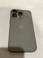 Original iPhone 15 Pro Back Housing Silver Used Original Apple