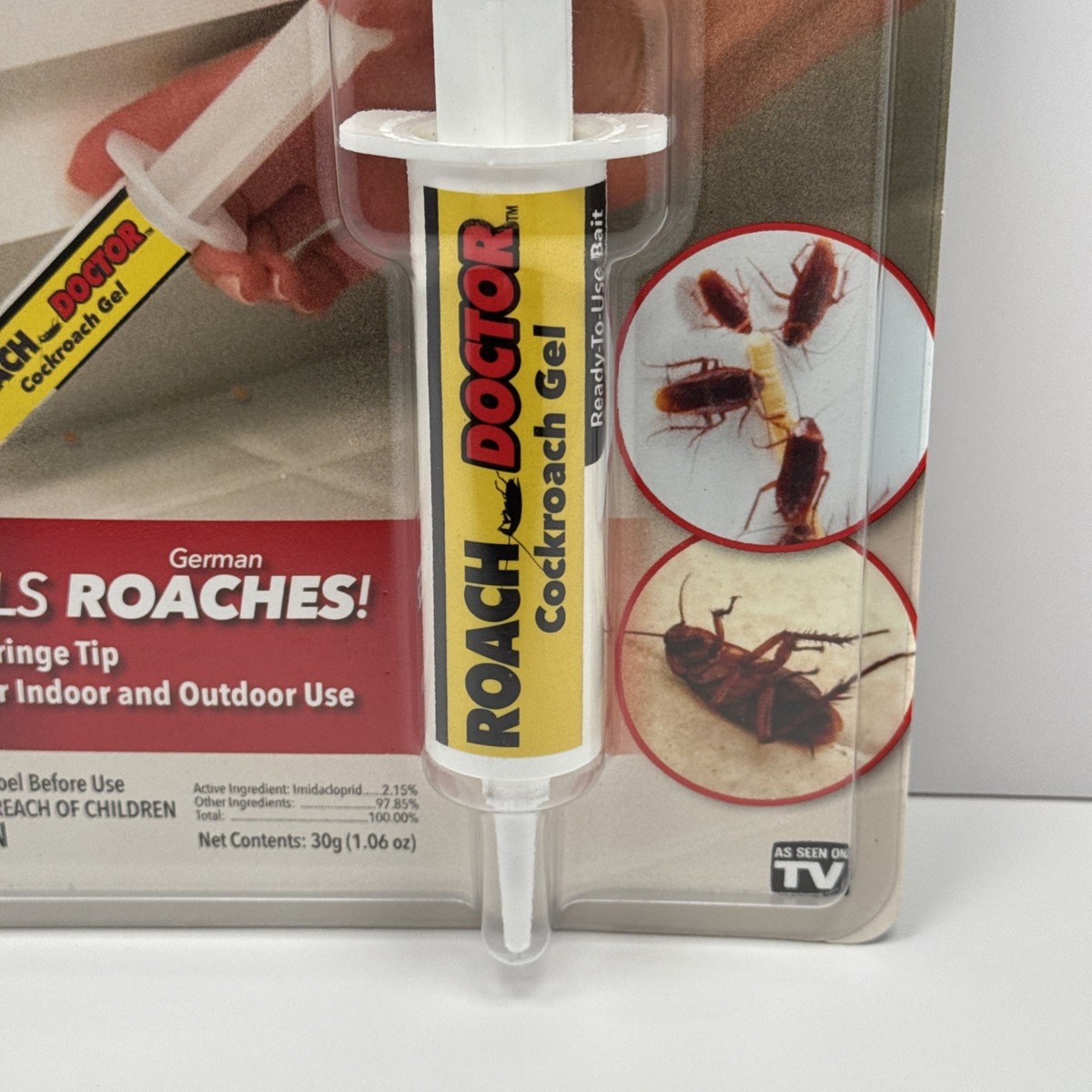 BulbHead Roach Doctor Genuine Cockroach Bait Gel 2 Tubes for sale