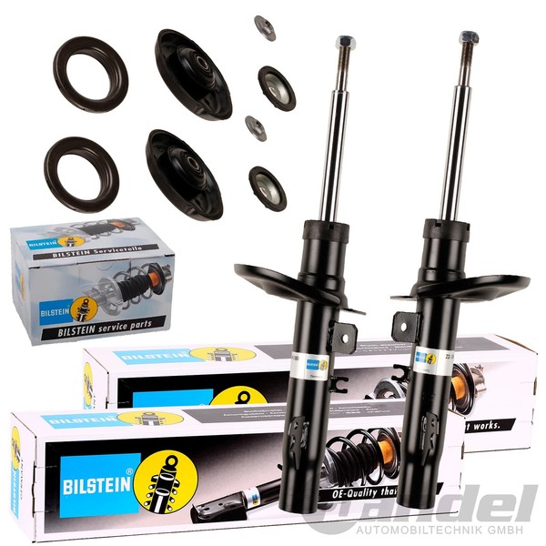 2X Bilstein B4 StossdÄMpfer + Domlager Vorne Passend FüR Peugeot 207 Limo CC SW-image