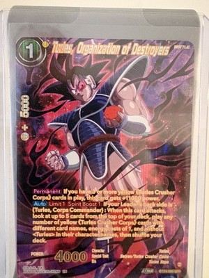 Dragon Ball Super Card Turles Organization of Destroyers SPR BT24-099 SEALED