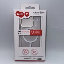 iPhone 14 Pro 15 Pro Case Tech21 EvoCrystal MagSafe Clear Shockproof Cover New