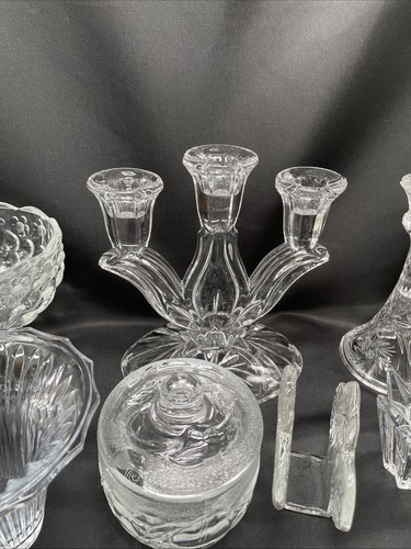 Konvolut Kerzenständer,Dosen Aus Kristall,Glass Sammlung 30 Teilen Kerzen#2 W3 - Bild 12 von 24