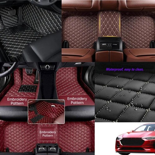 For Toyota Land Cruiser Highlander Hybrid Car Floor Mats Waterproof Auto Carpets - Picture 9 of 26
