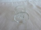 Clear Glass Vintage Eye Wash Cup with Pedestal — photo 4