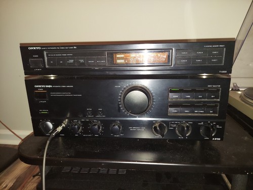 Raro Amplificador/Sintonizador Integrado Onkyo Integra A-8700 con Transformador Reductor - Imagen 8 de 9