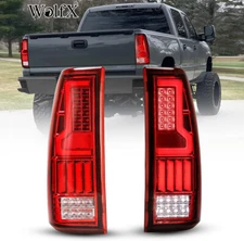 LED Tail Lights Fits 1999-2006 Chevy Silverado 1500 2500/99-02 GMC Sierra 1500