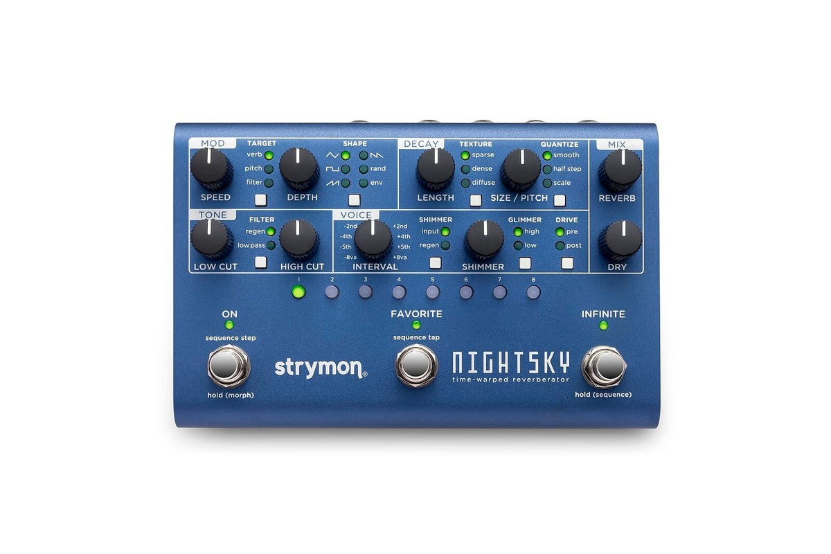 Strymon NightSky Time-warped Reverberator Pedal Z12A-NSKY Strymon NightSky Time-warped Reverberator Pedal Z12A-NSKY