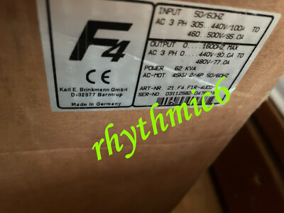 Brand new 21.F4.F1R-4UC0 KEB inverter FedEx or DHL