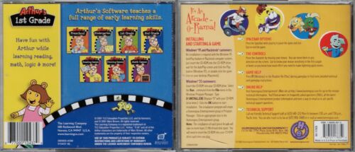 Arthur's 1st Grade and Super Duper 1 Pc New XP A Ton Of Kid Fun and Learning - Picture 2 of 2
