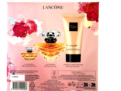 Lancome Tresor 30 ml EdP +  Body Lotion  50ml + Miniatur   7,5 ml  SET   