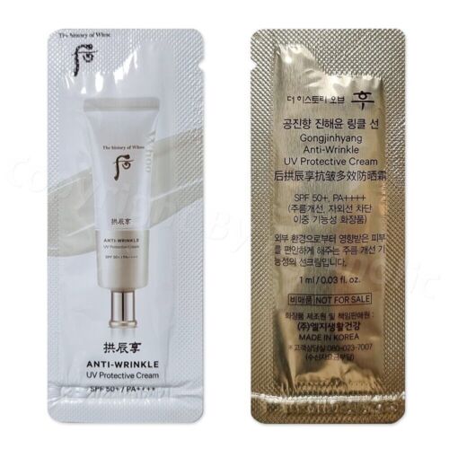 The history of Whoo Anti-Wrinkle UV Protective Cream 1ml (10pcs ~ 150pcs) Newest - Picture 2 of 17