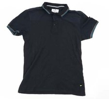 Larsson  Co Mens Multicoloured Cotton Blend Polo Size M Collared