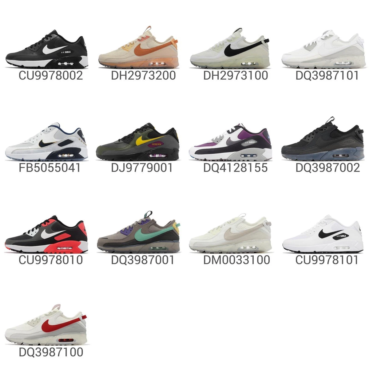 Nike Air Max 90 Men Classic Casual Lifestyle Shoes Sneakers