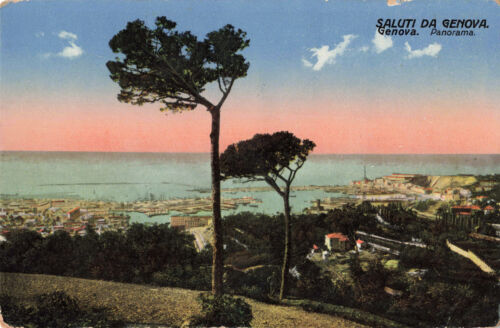 R202401 Saluti da Genova. Genova. Panorama - Picture 1 of 2