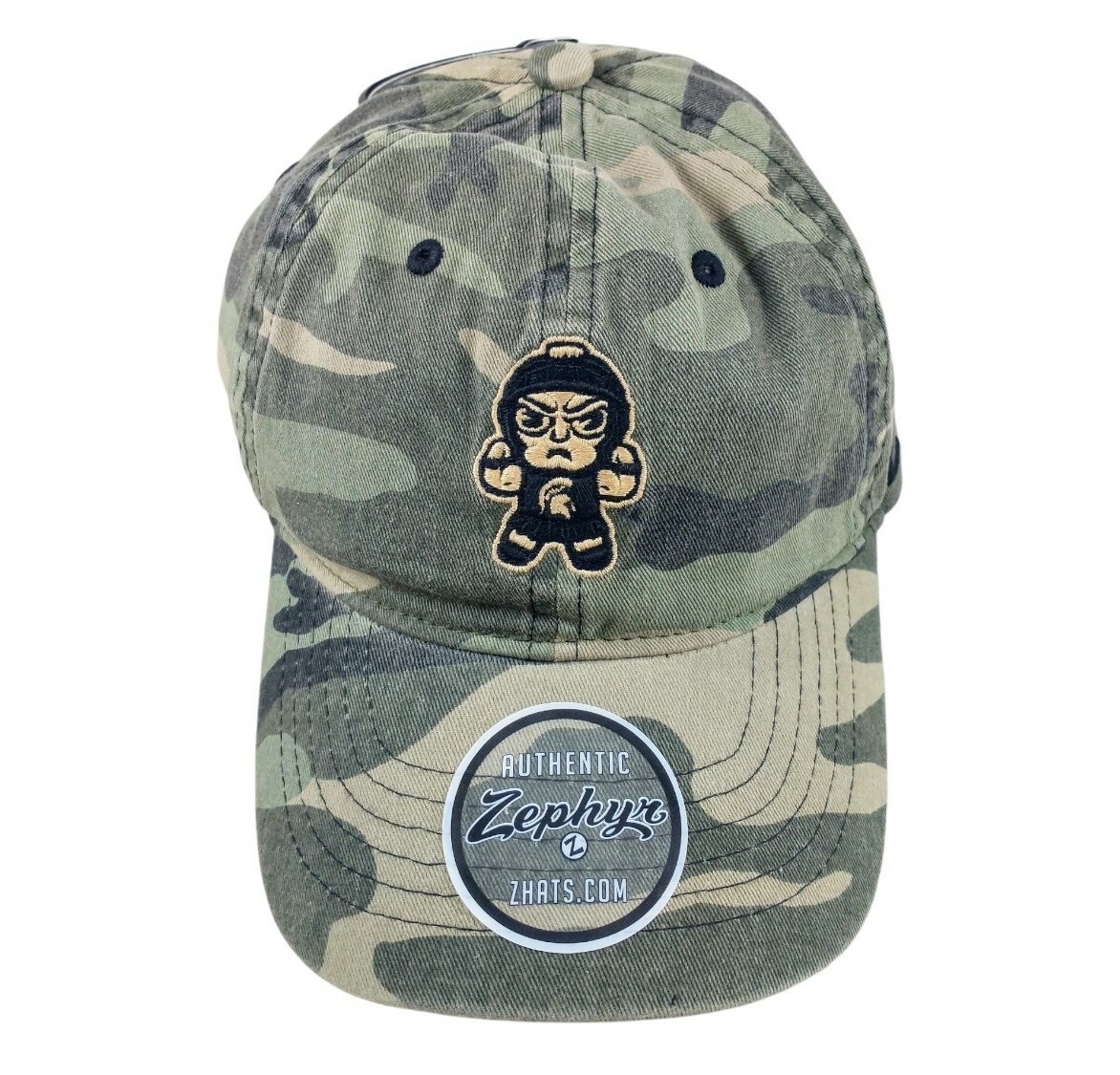 Michigan State Spartans Hayashi Camo Mascot Adjustable Dad
