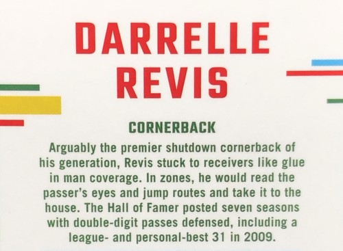2023 Optic Darrelle Revis ONE HUNDRED (100) EMOJI PRIZM SSP CASE HIT No. 152 💯 - Picture 12 of 18