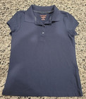 Cat & Jack Girls School Uniform. Polo Collar. Navy Blue - Size S (6/7)