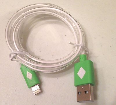 Retractable IPhone Charger Cable With LED Light - 3ft Sync & Charge Cable For IPhone 5 To 11, X
