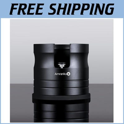 Stylish Black Aluminum Portafilter Holder   Perfect for 54mm Espresso Machines