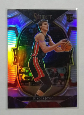2022-23 Select Nikola Jovic Silver Prizm RC #91 Heat | eBay