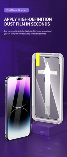 3Pcs 8K High End Easy Installation Tempered Glass For iPhone 15 13 12 11 14 Pro - Afbeelding 8 van 43