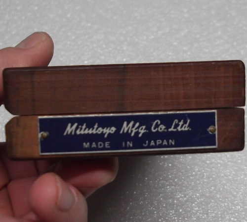 Vintage MITUTOYO No. 5210-540-2973 Outside Micrometer JAPAN In CASE With Wrench! - Picture 7 of 9