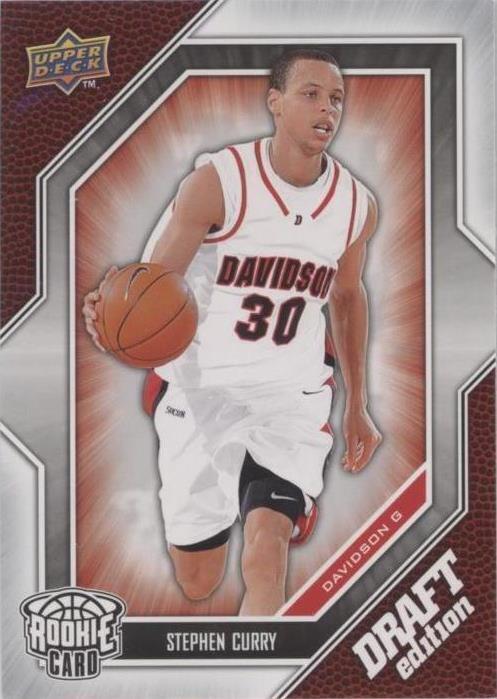貴重美品 Stephen Curry Rubio RC 09 UD Draft Stephen Curry 2009 Upper Deck Draft Edition #34 Base Price Guide