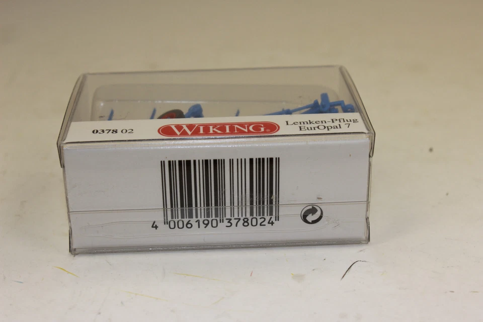 Wiking 378 02 Lemken Plough Europal 7X 037802 1:87 H0 New Boxed - Image 3 of 4