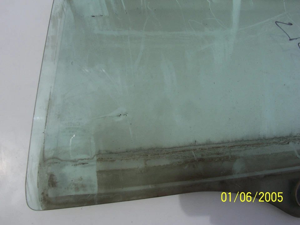Colony Park 1987 puerta trasera izquierda ventana vidrio fabricante original usado Mercury Foto 4 de 4