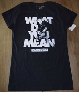 Justin Bieber What Do You Mean Shirt Girls Size 2xl One Direction Kids Tshirt Ebay