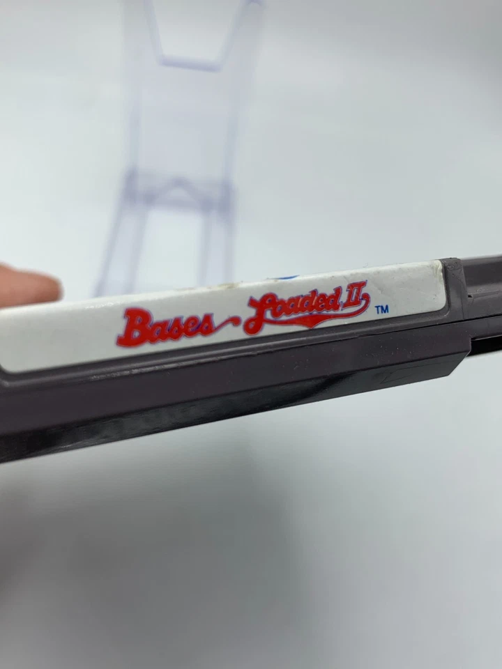 Bases Loaded II: Second Season (Nintendo NES, 1990) Cart Only Tested & Working - Image 3 of 4
