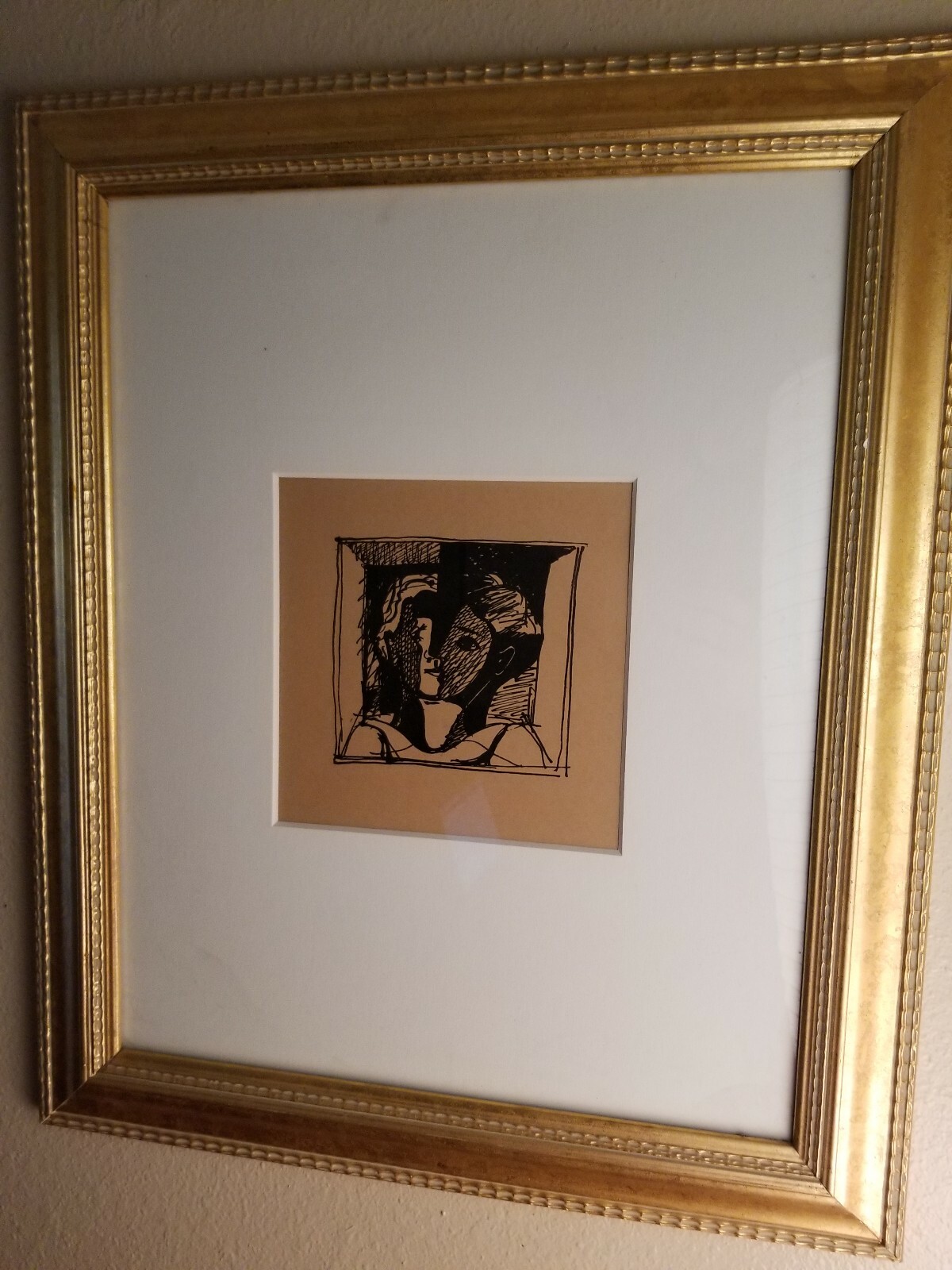 Woodblock Print Framed In Great Condition eBay