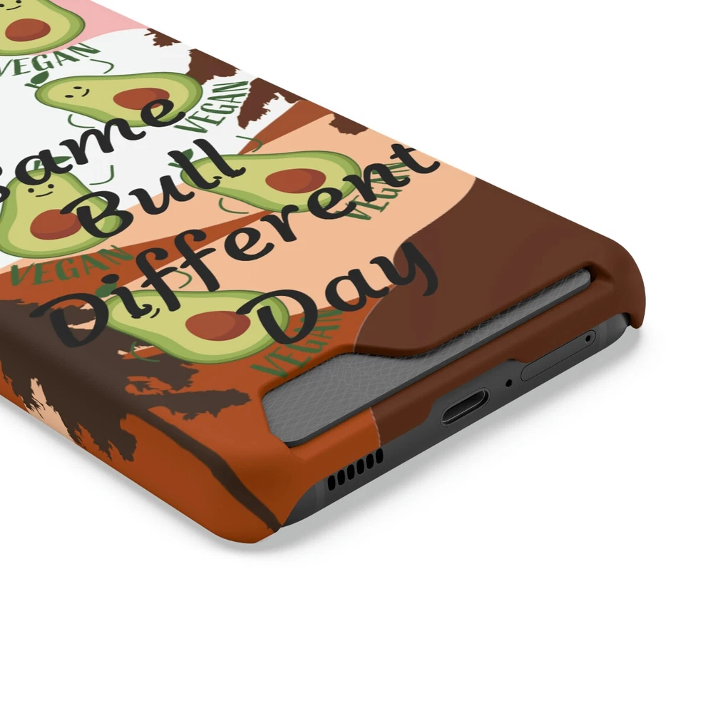 Slim Protective Phone Case with Built-in Card Holder  