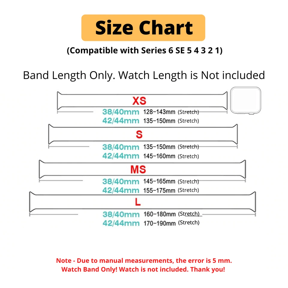 Silicone Solo Loop Band Strap Hot For Apple Watch Series 10 9 8 7 6 42/44/45 mm - Image 3 of 4