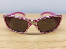 Fashion Sunglasses for Kids Rectangular UVB Protection Pink Zebra Frame Pattern