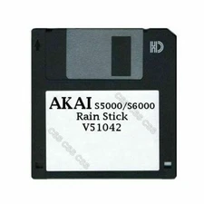 Akai S5000 / S6000 Floppy Disk Rain Stick V51042