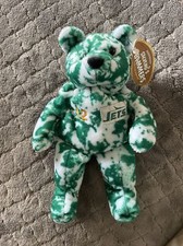 Salvino's Bammers JOE NAMATH NFL New York Jets No 12 Favorite Player Beanie Bear