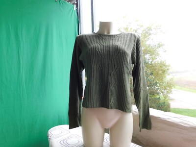 ''Gap''Damen Pullover gr.40.Olivgrün.Rollkragen.Langarm.