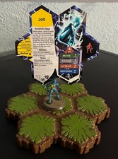 Heroscape Custom Card  Figure / Jolt / DC Superhero