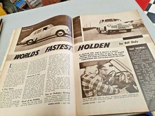 Apr 1955 MODERN MOTOR Magazine WORLDS FASTEST HOLDEN Simca Oxford MO