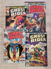 4 Marvel GHOST RIDER comic Book Lot 28, 41, 6...