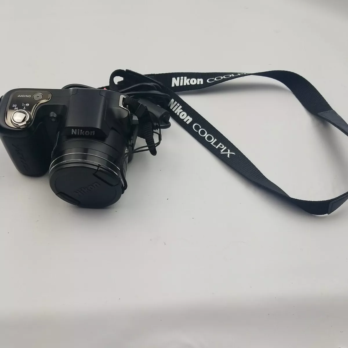 Nikon COOLPIX L100 10.0MP Digital Camera Black tested works with