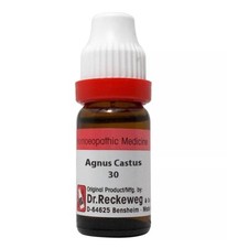 Dr Reckeweg Germany Homeopathic Agnus Castus 30 CH Dilution 11ml 